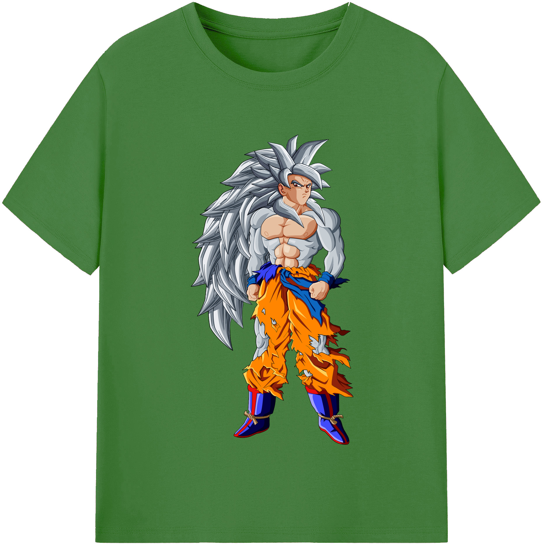 （画像用） ドラゴンボール 孫悟空（そん ごくう）Son Goku カカロット DRAGON BALL Kakarotto レディースカジュアルプリントTシャツ（綿100％）